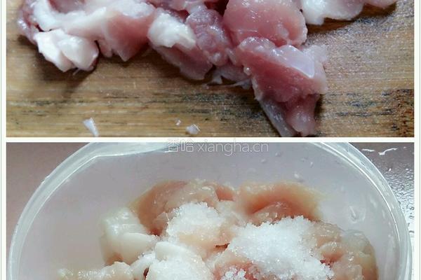 木耳杏鲍菇炒肉的做法图解4