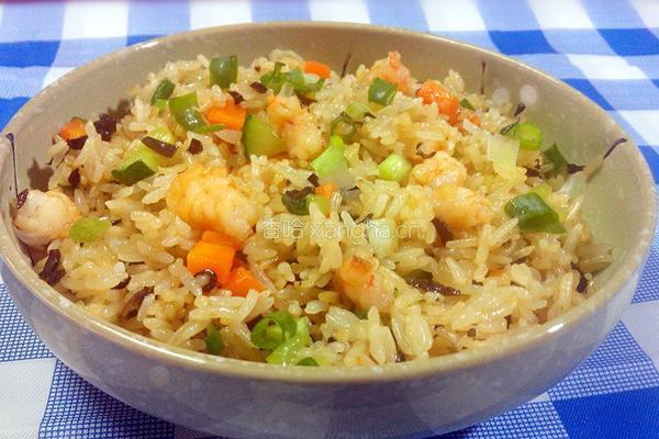 虾仁儿炒饭的做法图解8
