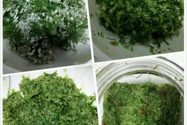 韭花酱的做法图解2