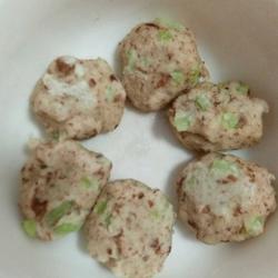 翡翠豆渣饼（微波无油）的做法[图]
