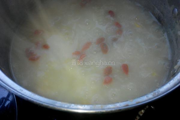 红薯二米粥的做法图解7