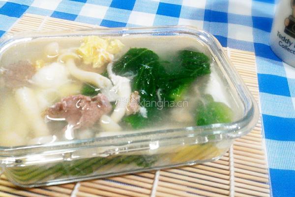芥菜鲜菇汤的做法图解10