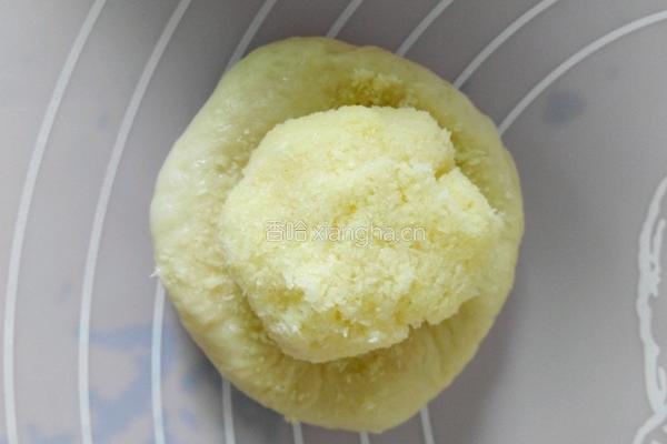 椰蓉花面包的做法图解7