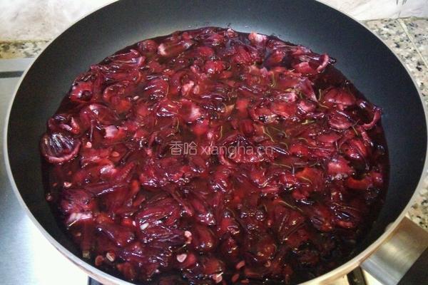 洛神花果酱的做法图解4