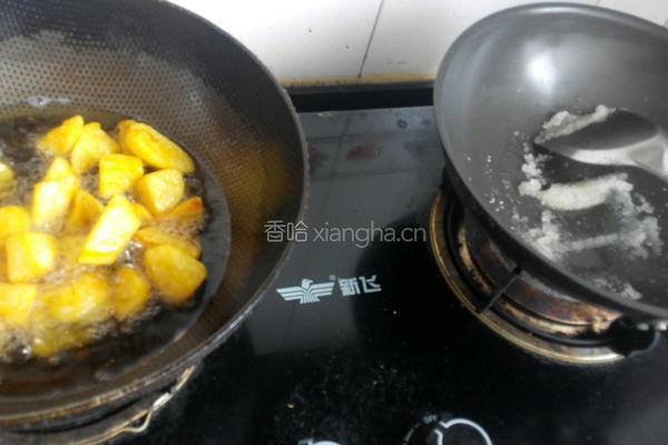 拔丝地瓜的做法图解4