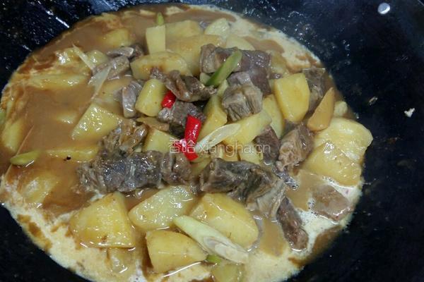 泰式咖喱香茅牛腹肉的做法图解5
