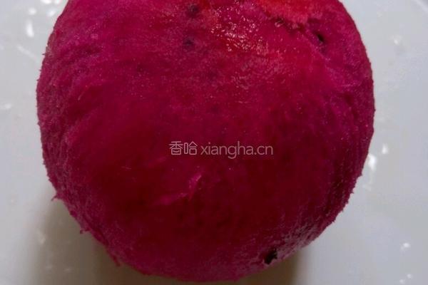 蒜苔炒鸡蛋瘦肉火龙果的做法图解2