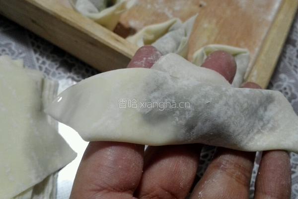 韭菜猪肉馄饨的做法图解9