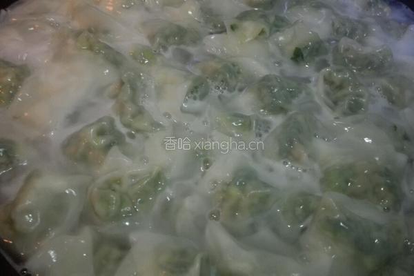 韭菜猪肉馄饨的做法图解12