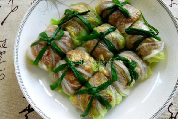 玉带白菜卷的做法图解11