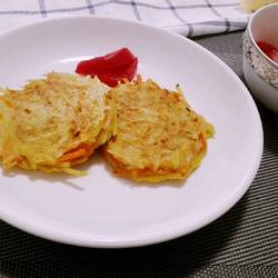 香煎胡萝卜土豆饼的做法[图]