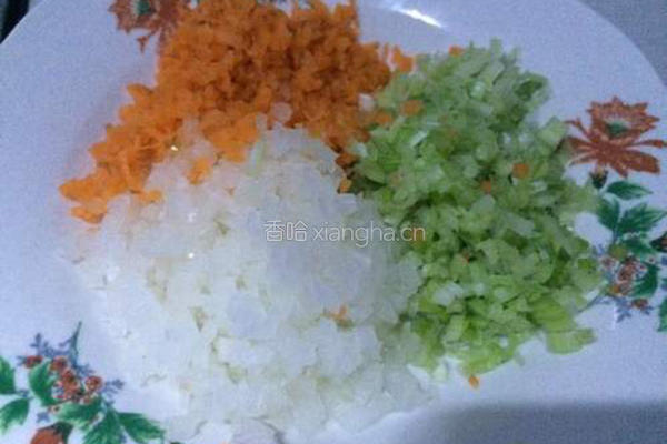 羊肉馅儿饼的做法图解2