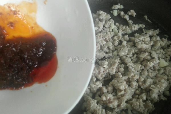 肉沫茄子煲的做法图解4