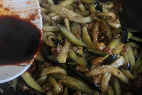 肉沫茄子煲的做法图解7