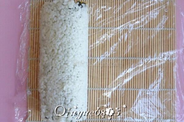 翻转樱花寿司的做法图解10
