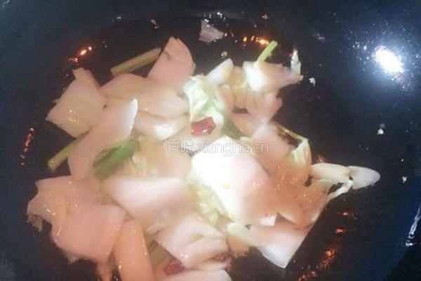 酸辣白菜的做法图解4