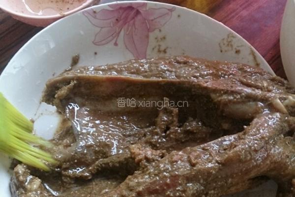 烤鸡双拼的做法图解2