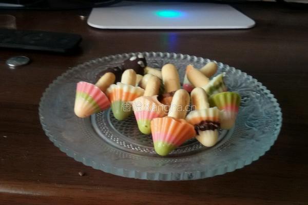 巧克力蘑菇饼干的做法图解5