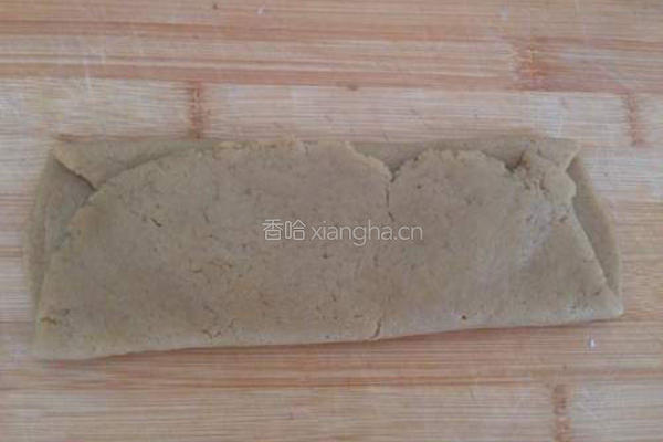 奶香红糖饼干棒的做法图解4