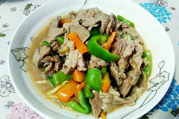 双椒羊肉的做法图解11