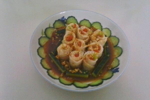 面皮卷的做法图解8