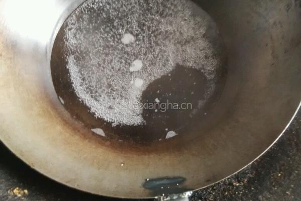 菜黄豆炒肉末的做法图解2