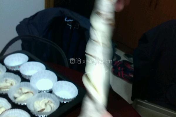 花式豆沙面包的做法图解4