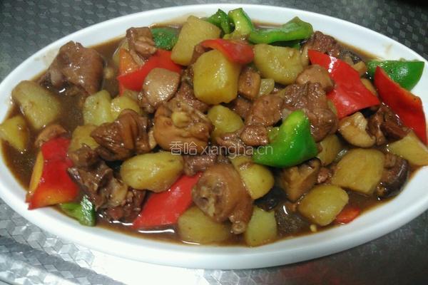 土豆烧鸡块的做法图解14