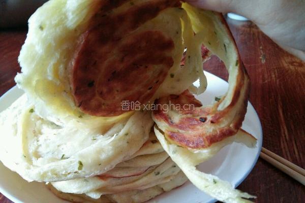 葱花发面饼