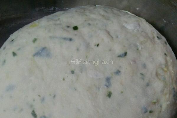 葱花发面饼的做法图解7