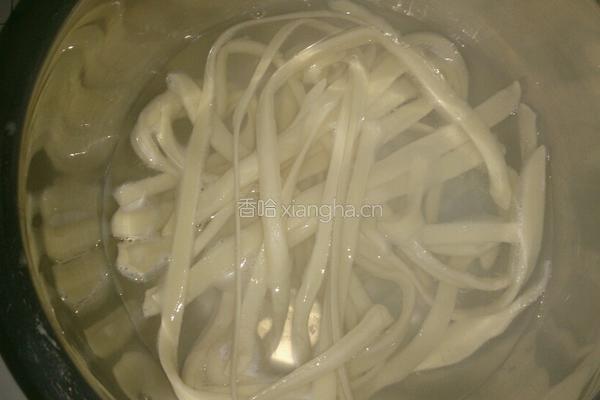 花式拌牛奶面(搭白菜鸡蛋饼)的做法图解5