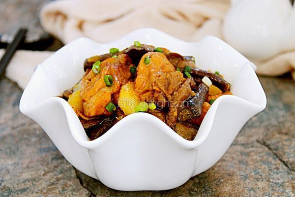 红烧鸡腿蘑菇的做法图解12