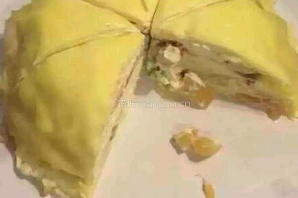 千层蛋糕（芒果草莓）的做法图解12