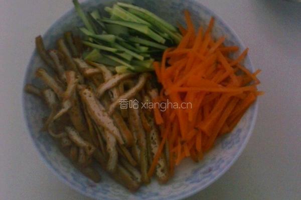 凉拌三丝的做法图解3