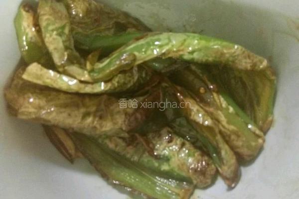 虎皮尖椒的做法图解3