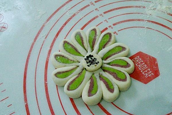 太阳花馒头的做法图解15