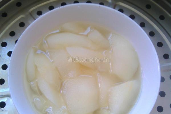 冰糖梨子的做法图解5