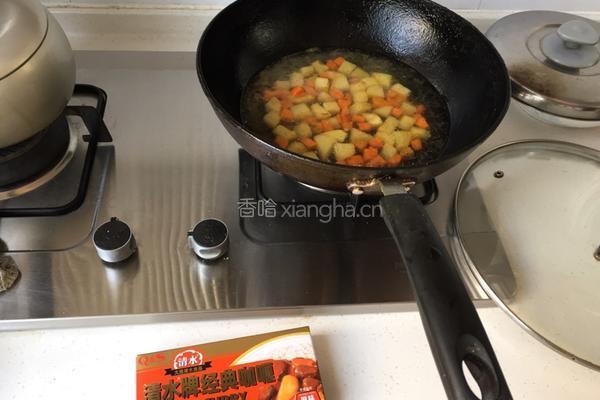 咖喱鸡肉饭的做法图解4