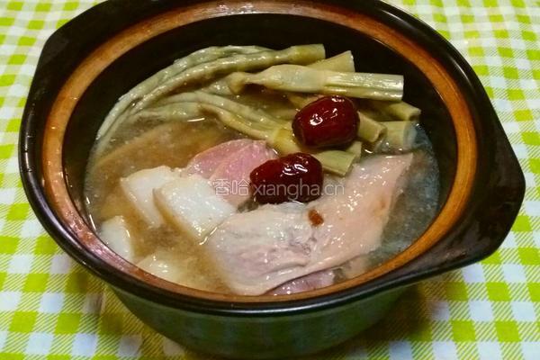 嫩尖咸肉鸭腿煲（腌笃鲜）的做法图解8