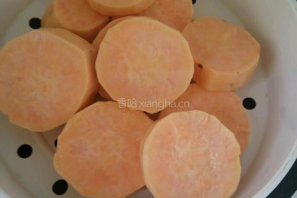 糯米红薯饼的做法图解1