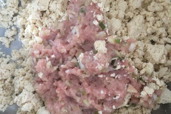 豆腐肉丸子的做法图解4