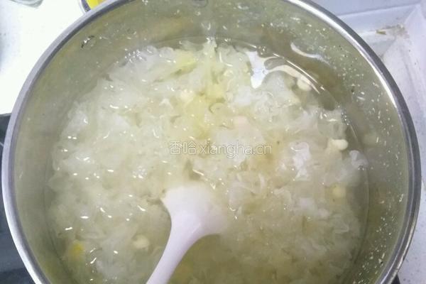 冰糖银耳红枣莲子汤的做法图解8