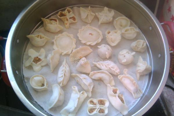 花样蒸饺的做法图解4