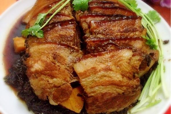 梅干菜扣肉的做法图解10
