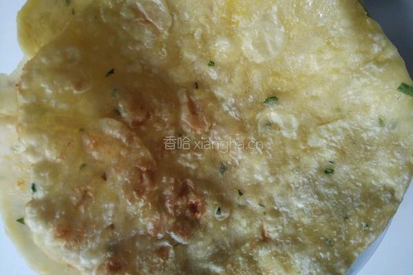 葱油鸡蛋饼的做法图解4