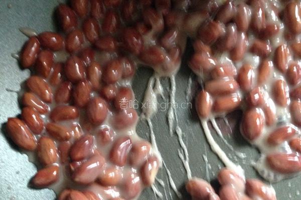 自制酥脆挂霜花生米的做法图解4