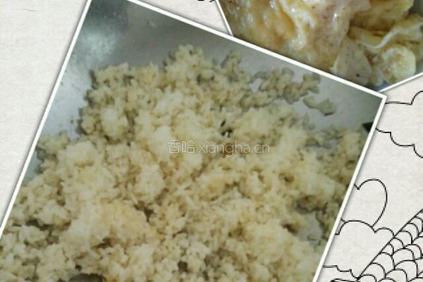酱油炒饭的做法图解2