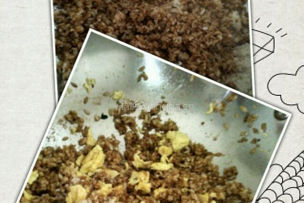 酱油炒饭的做法图解3