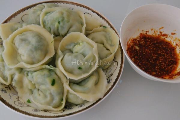 韭菜鸡蛋饺子的做法图解7