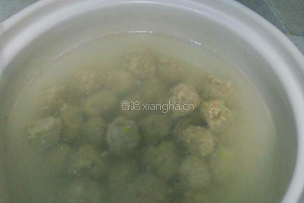 萝卜肉丸粉丝烫的做法图解6